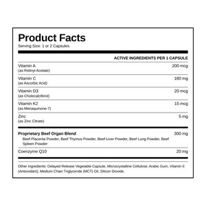 Product Facts panel