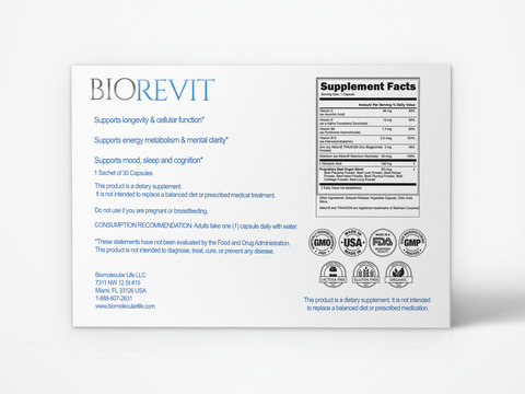 Back of pack, Supplement Facts