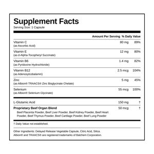 Supplement Facts panel