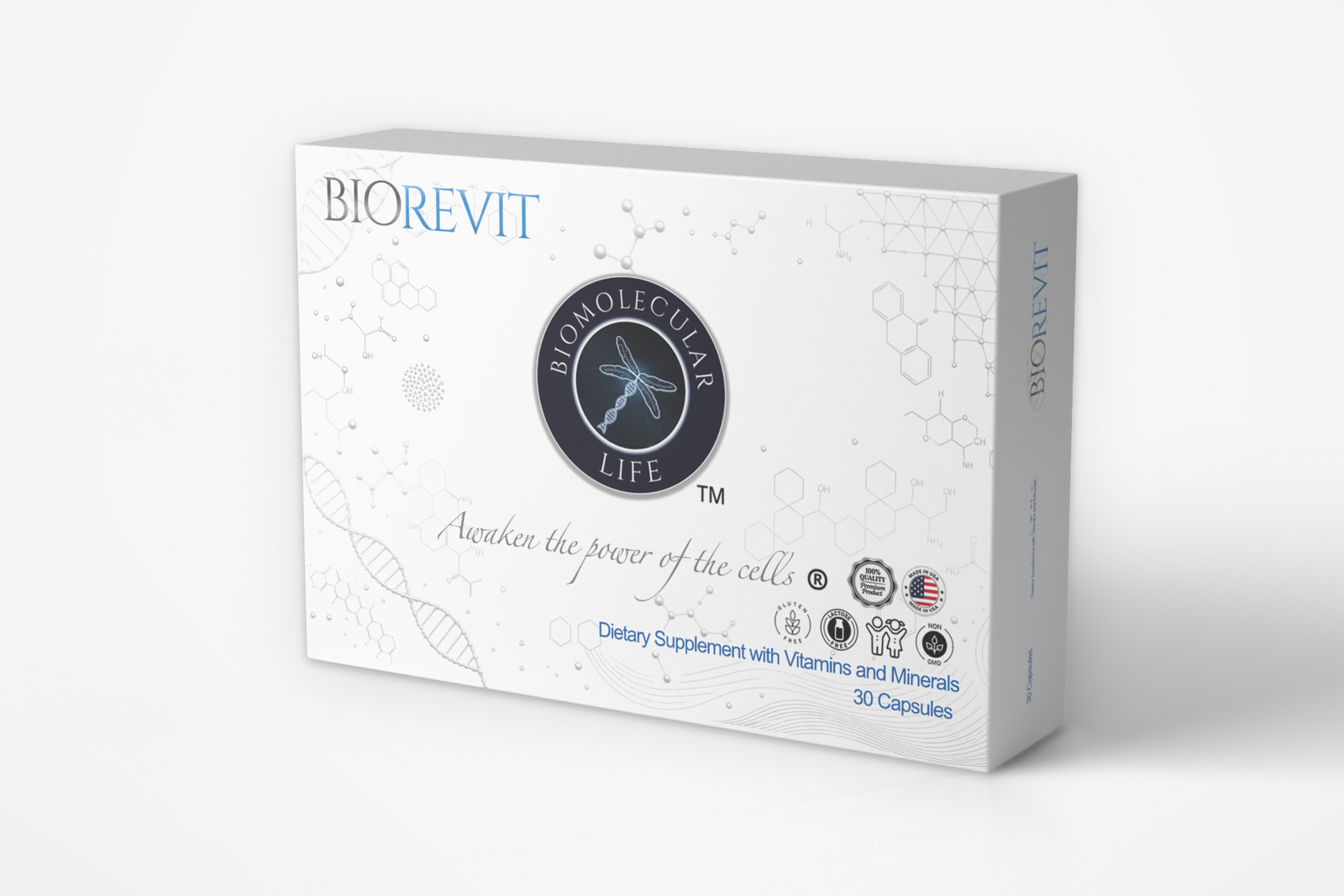 BIOREVIT, Three-quarter view